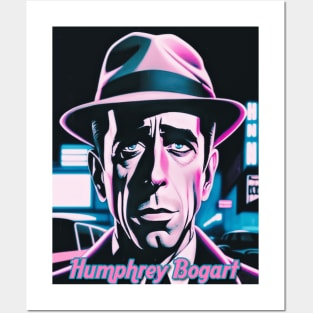 Humphrey Bogart (Miami Noir) Posters and Art